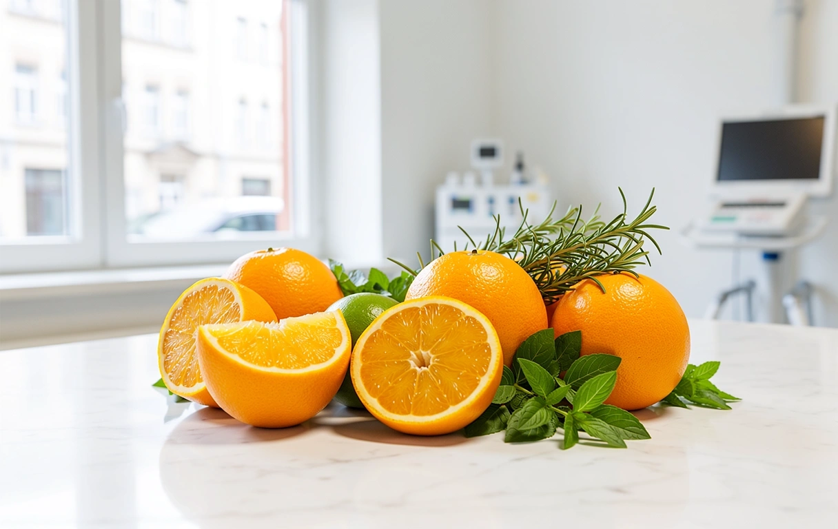 Frische Zutaten in der Ernährungsmedizin